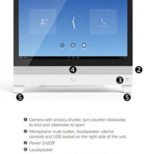 Cisco DX80 CP-DX80-K9= 23-inch 1080p Touchscreen Desktop Collaboration Experience (Video Conferencing, VoIP Phone, Requires Existing Cisco UCM License, Android OS)