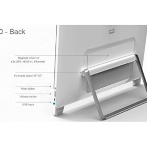 Cisco DX80 CP-DX80-K9= 23-inch 1080p Touchscreen Desktop Collaboration Experience (Video Conferencing, VoIP Phone, Requires Existing Cisco UCM License, Android OS)