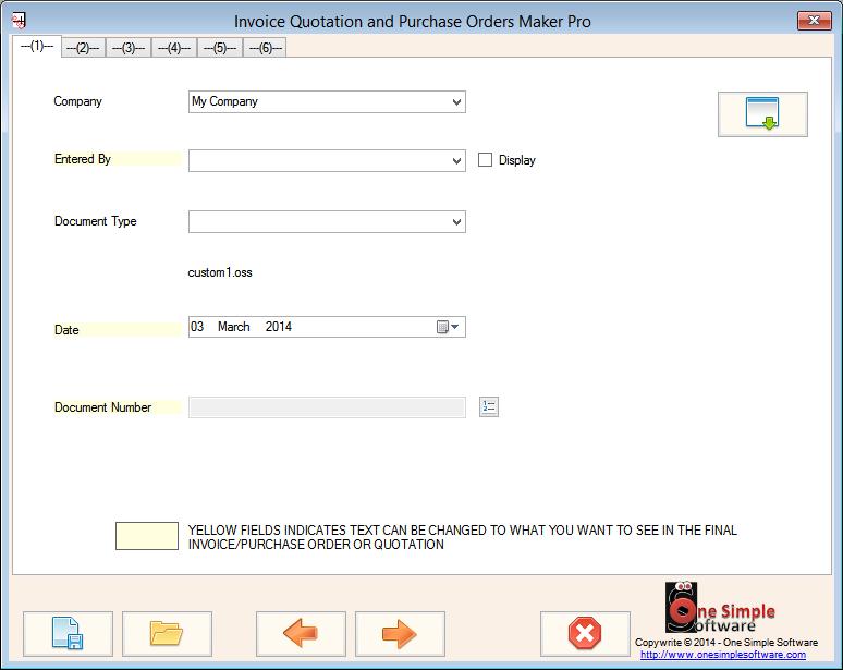 Invoice Quotations and Purchase orders Maker [Download]
