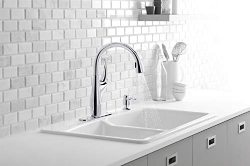 Kohler K-R72511-SD-CP Mazz Kitchen Sink Faucet, Polished Chrome