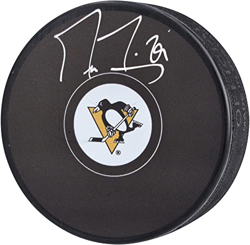 Marc-Andre Fleury Pittsburgh Penguins Autographed Hockey Puck - Autographed NHL Pucks