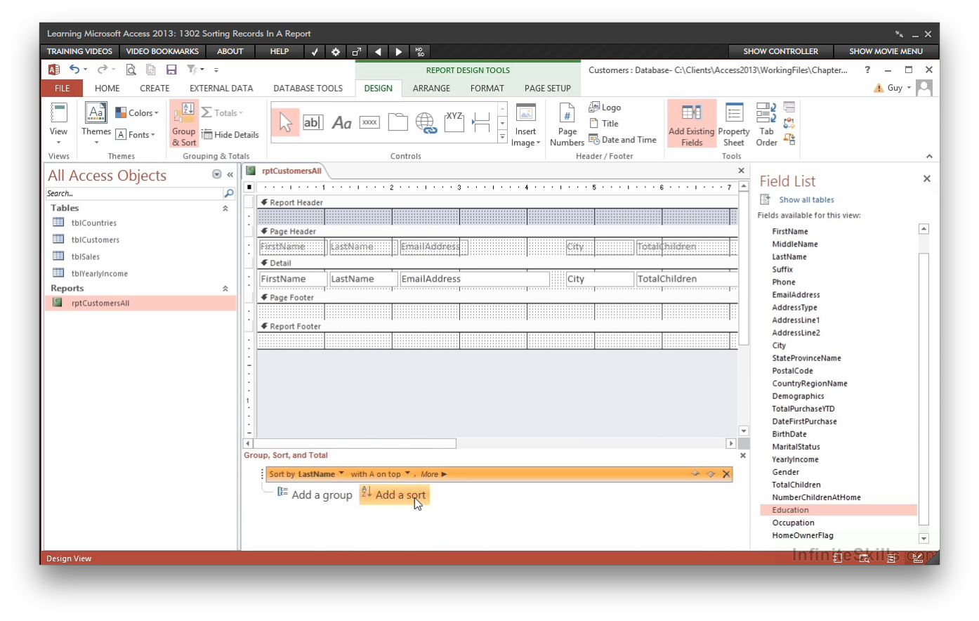 Learning Microsoft Access 2013 [Online Code]