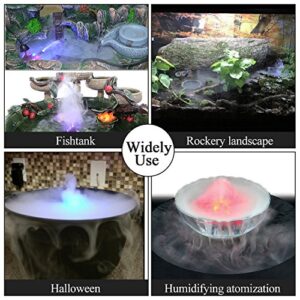 AGPtEK Mist Maker Fog Maker for Water Fountain Pond Rockery Fishtank Vase Birdbath (Atomization Amout:=300mL/H)