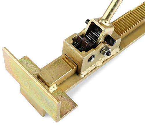 PMD Products Padded Flooring Jack for Installing, Straightening Laminate or Hardwood Wood Tile Floor Boards