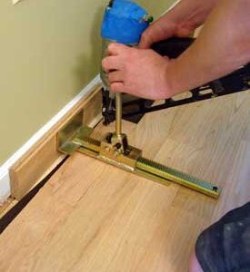 PMD Products Padded Flooring Jack for Installing, Straightening Laminate or Hardwood Wood Tile Floor Boards