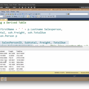 Microsoft SQL Server 2012 Certification Training - Exam 70-461 [Online Code]