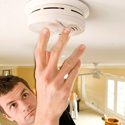 Kidde Smoke Detector, Hardwired Smoke Alarm with Battery Backup, Test-Silence Button, Interconnects with Select Kidde Smoke Alarms