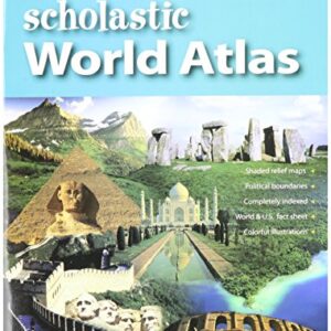 Kappa Map 11768 World Atlas Scholastic Edition, 8.5" Height, 0.13" Width, 11" Length