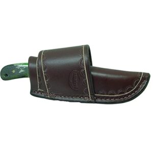 custom leather cross draw knife sheath that fits a buck 113 knife not for sale