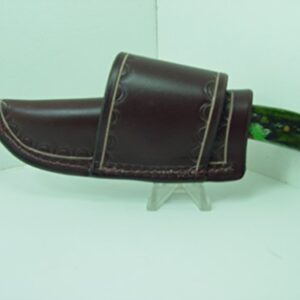 Custom Leather Cross Draw Knife Sheath That Fits a Buck 113 Knife NOT for Sale