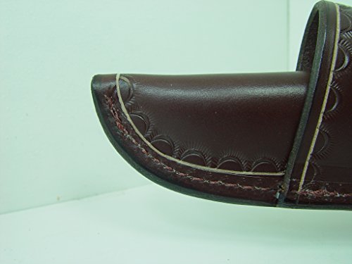 Custom Leather Cross Draw Knife Sheath That Fits a Buck 113 Knife NOT for Sale