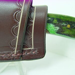 Custom Leather Cross Draw Knife Sheath That Fits a Buck 113 Knife NOT for Sale