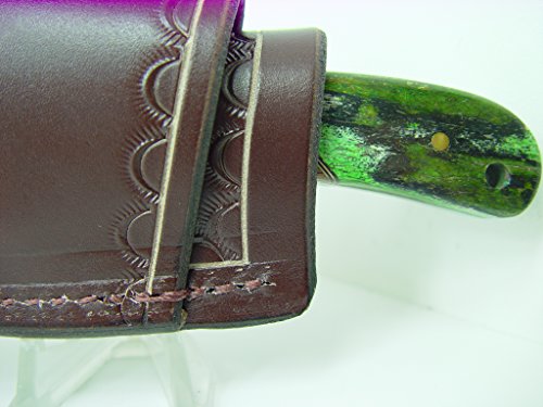 Custom Leather Cross Draw Knife Sheath That Fits a Buck 113 Knife NOT for Sale