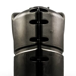 Camco Manufacturing 40568: Propane Tank Cover, Black (Fits 20# Single Steel Dbl Tank)