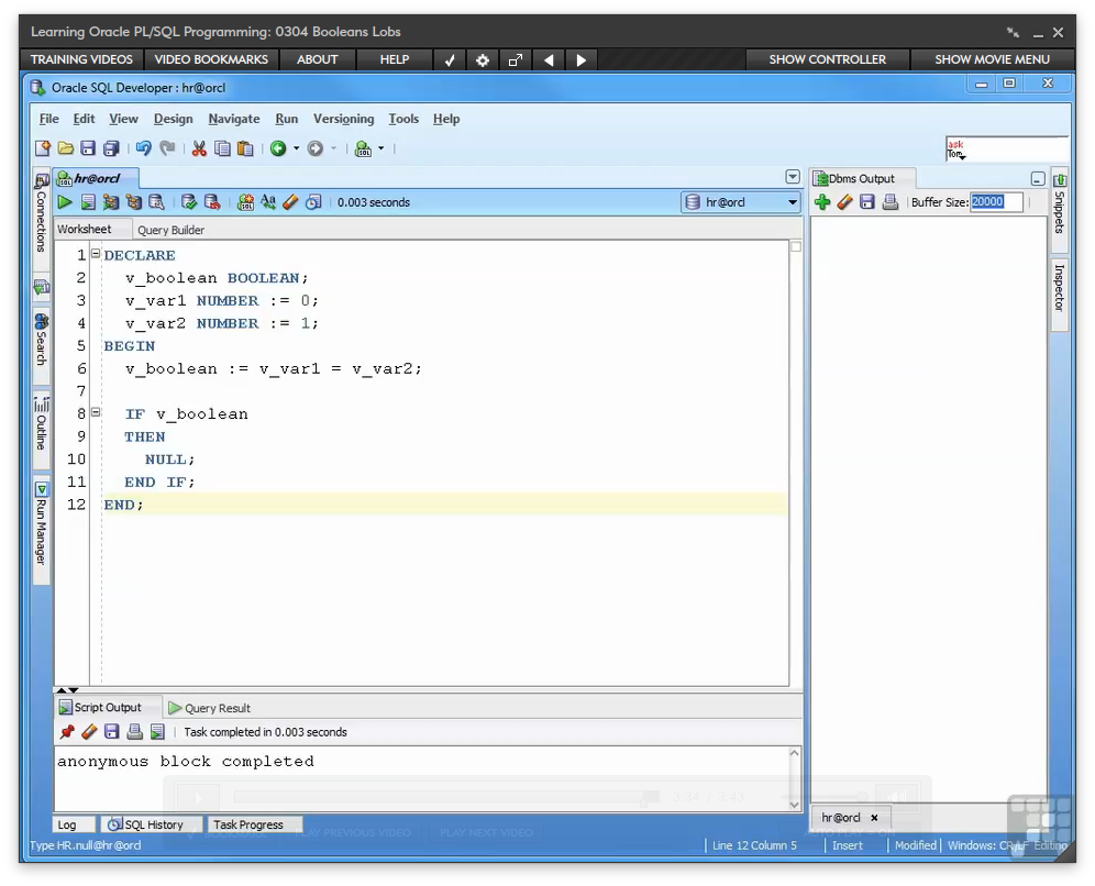 Learning Oracle PL/SQL Programming [Online Code]