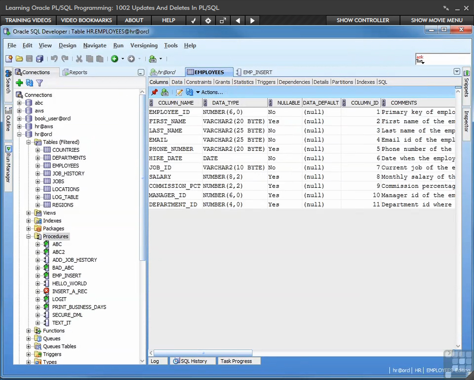 Learning Oracle PL/SQL Programming [Online Code]