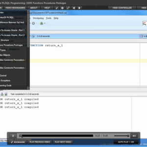 Learning Oracle PL/SQL Programming [Online Code]