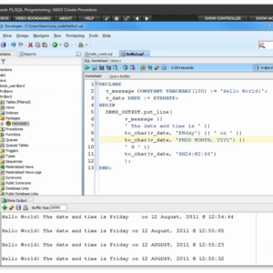 Learning Oracle PL/SQL Programming [Online Code]