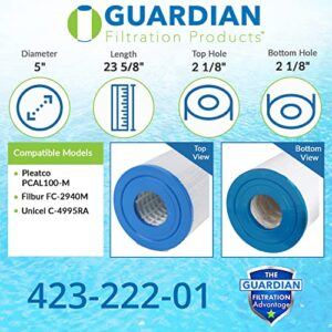 Guardian Pool Spa Filter Replaces Unicel c-4995, Filbur FC-2940, Pcal100…