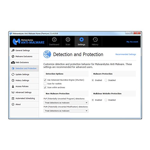 Malwarebytes Anti-Malware Premium 2.0 - Tech Service (3 PCs / 1 Year)