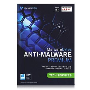 malwarebytes anti-malware premium 2.0 - tech service (3 pcs / 1 year)