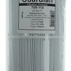 Guardian Pool Spa Filter Replaces Unicel C-7626 Spa Pool Replacement Hayward CX250RE PA25-4