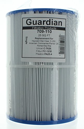 Guardian Pool Spa Filter Replaces Unicel C-7626 Spa Pool Replacement Hayward CX250RE PA25-4