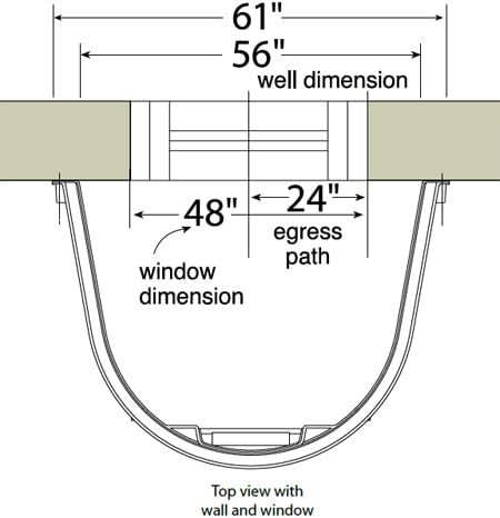 Wellcraft 5600 Polycarbonate Well Cover - Flat Cover