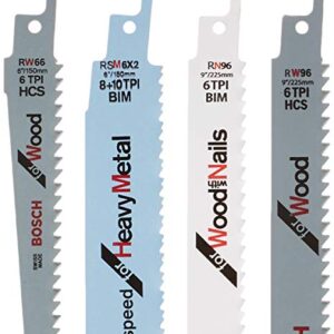 BOSCH RAP7PK 7-Piece Reciprocating Saw Blade Set