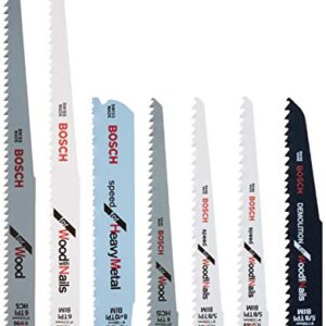 BOSCH RAP7PK 7-Piece Reciprocating Saw Blade Set