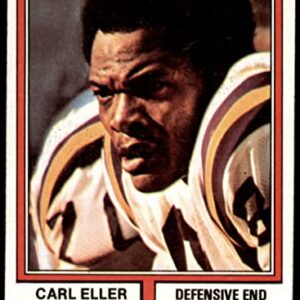 1974 Topps # 5 Carl Eller Minnesota Vikings (Football Card) VG Vikings Minnesota