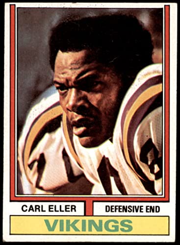 1974 Topps # 5 Carl Eller Minnesota Vikings (Football Card) VG Vikings Minnesota