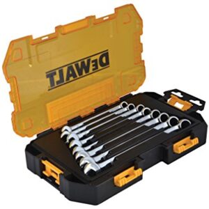 DEWALT Combination Wrench Set, Metric, 8-Piece (DWMT73810)