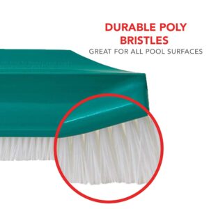 SweepEase 654367706299-100% POLY-18 Stingray Pool Brush, 18-Inch, Green