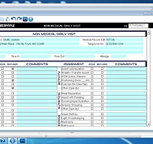 MEDSYS2 Home Health Software for Medical and Non-Medical Providers (Add on License)