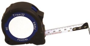 fastcap pmmr-true32 pmmr true32 5m, metric/metric reverse measuring tape for 32mm system by fastcap
