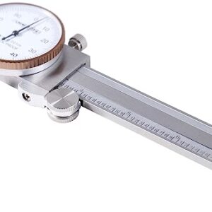 Accusize Industrial Tools 0-12 inch by 0.001 inch Precision Dial Caliper, Stainless Steel, in Fitted Box, P920-S212