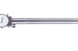 Accusize Industrial Tools 0-12 inch by 0.001 inch Precision Dial Caliper, Stainless Steel, in Fitted Box, P920-S212