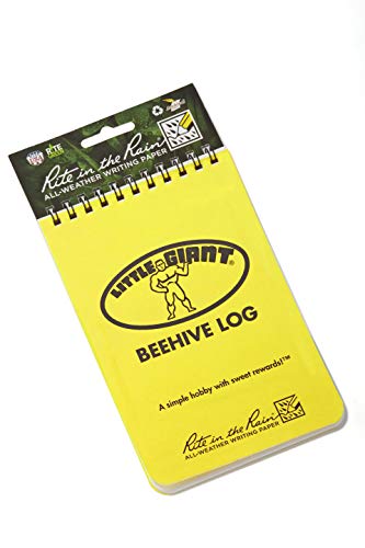 Little Giant Beehive Log Beekeepers Tracking Journal (Item No. BEELOG)