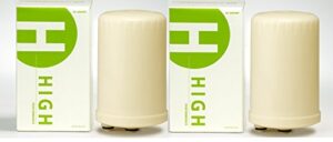 a2o water - made in usa, twin pack special high performance water filter cartridge - original model, hg type (please see product image to verify the filter type)