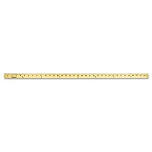 Westcott 10425 Wood Yardstick With Metal Ends, 36-Inch