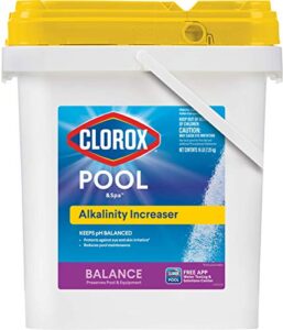 clorox pool&spa alkalinity increaser, keeps ph balanced, 16lb