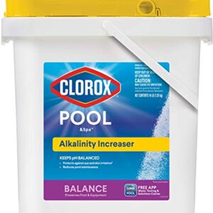 CLOROX Pool&Spa Alkalinity Increaser, Keeps pH Balanced, 16LB