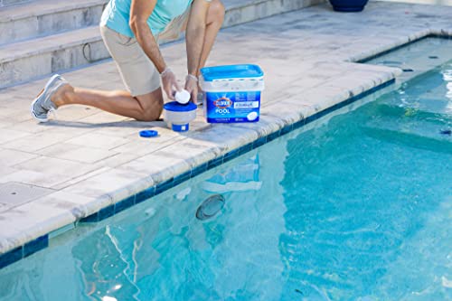 CLOROX Pool&Spa XtraBlue 3” Chlorinating Tablets, Kills Bacteria & Stops Algae, 35 LB