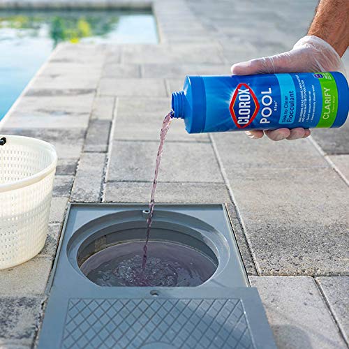 Clorox Pool&Spa Sink to Clear Flocculant, 1-Quart 59232CLX