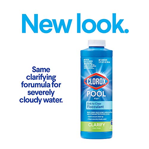 Clorox Pool&Spa Sink to Clear Flocculant, 1-Quart 59232CLX