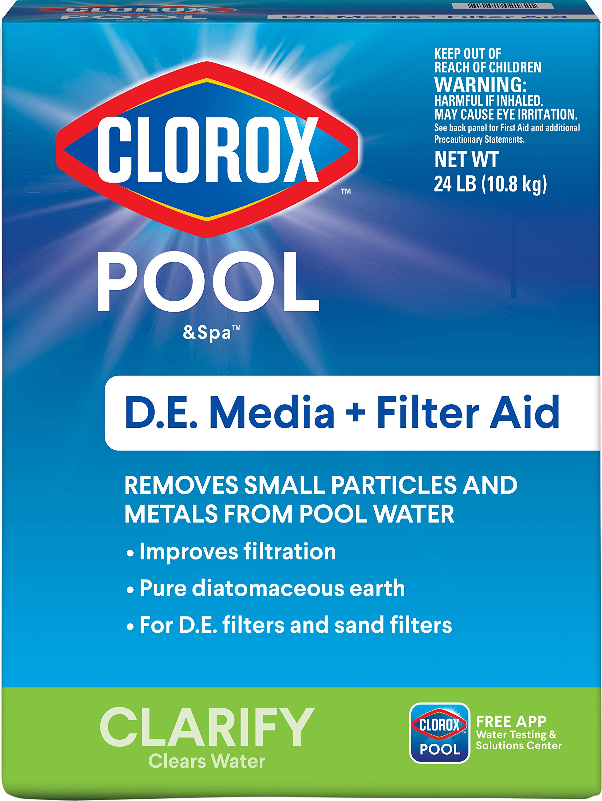 Clorox Pool&Spa 50124CLX D.E. + Filter Aid