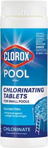clorox pool&spa small pool 1" chlorinating tablets 1.5 lb