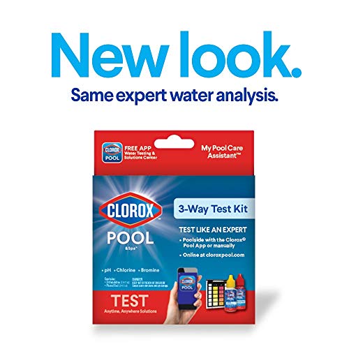 Clorox Pool&Spa 70000CLX 3-Way Test Kit, Blue, Package may vary