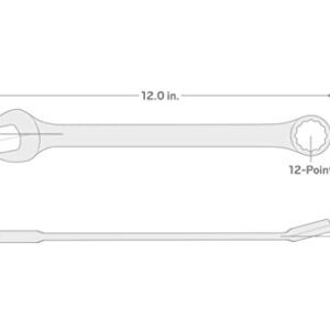 TEKTON 23 mm Combination Wrench | 18294